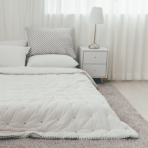 데코럽 따뜻한 극세사 겨울 이불 보드람 호텔 퀸 슈퍼싱글 이불 단품 세트