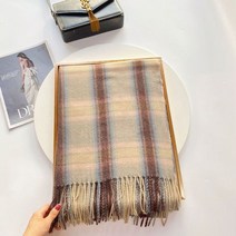 여성망토 망토숄 숄가디건 어깨숄 multicolor check plaid 캐시미어 느낌