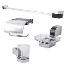 코시나 실속 구성 욕실용품 4종세트 KXN900, 혼합 색상, 1세트