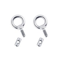 캠핑카 계단 트레일러 카라반 계단 스텝2pcs 11mm 나사 스토퍼 트랙 레일 20, 없음