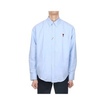 [아미] 24SS 하트로고 자수 옥스포드 셔츠 (USH130 031 450)