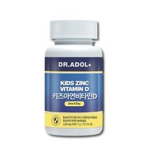 닥터아돌 코코아 키즈아연 비타민D 1개, 60정