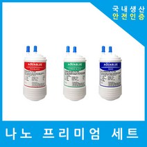 현대큐밍 정수기필터 호환 더슬림플러스 P-P11CW0A 프리미엄 전체 세트, (PP11CW0A)L7프리미엄 4인치복합단방향3개