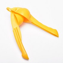 미니 과즙기 샐러리 쥬서기 레몬 전동 착즙기수동 레몬 과일 과즙 기계 오렌지 압착기 손, 노란색, 협력사