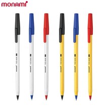 모나미 153스틱 볼펜 (12자루) 0.7 1.0mm 모나미볼펜, 0.7-청(1타)