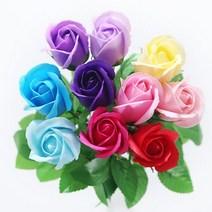 비누카네이션 어버이날선물 트리 시들지않는꽃 코사지 50송이 카네이션 어버이날 비누꽃 장미 스승의날선물 스승의날 부모님선물 W04935B, 09_50송이비누꽃장미(연하늘)