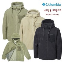 [국내 매장판] 컬럼비아 COLUMBIA 남여공용 후디 플리스 뽀글이 후드 후리스 재킷 YMP337 287238
