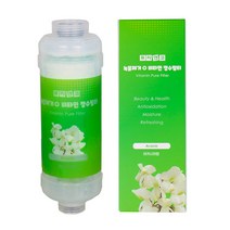 비트렌드 퓨리앤코 비타민샤워기필터 세면대 수돗물 염소 녹물제거 3개 구매시 1개 무료추가, 1개입, 아카시아향 (Acacia)