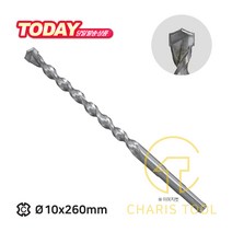 FISCHER 피셔 함마 드릴 비트 SDS PLUS II 10x260mm 2날 기리 햄머 해머 콘크리트 앙카 전기 전동 충전 카리스툴