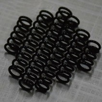 와이어 직경 1.2mm 블랙 Y형 압축 스프링 65Mn 강철 나선형 압력 스프링 길이 10mm ~ 50mm 외경 6mm-20mm 10 개, 11mm, 40mm