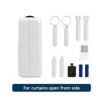 Zemismart WiFi Tuya 스마트 커튼 드라이버 로봇 스마트 라이프 Alexa Google 홈 컨트롤 로마로드 I 형 U 형 커튼 트랙, One Set