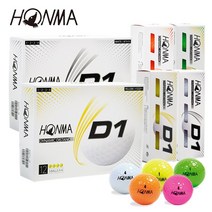 혼마 코리아 골프공 NEW D1 2피스 3종 모음, 선택1. ALL NEW D1, 선택4. 멀티(4종컬러)
