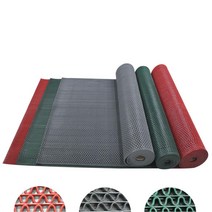 요양시설 낙상 사고방지 두꺼운 배수 바닥매트 화장실매트 배수매트 입구깔판, 그레이, 그레이