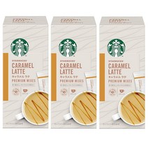 일본 스타벅스 프리미엄 믹스 카라멜라떼 CARAMEL LATTE 4잔분 X 3개