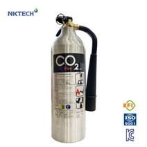 국산 CO2소화기 2.3kg 알루미늄 엔케이텍 이산화탄소 가벼운 소화기 5파운드