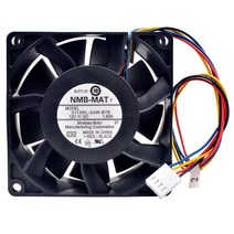 케이스 쿨러 쿨링팬 3115RL-04W-B76 80mm 팬 8cm 80x80x38mm DC12V 1.60A 4 라인 서버 케이스 용 고속 냉각, 한개옵션0