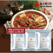 소스매니아 김치찌개(묵은지용) 분말소스-2kg(80인분) 업소용 대박 맛집 배달, 2kg(80인분)