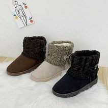 NAM 여성 데일리 슈즈 방한 겨울 부츠 앵클 캐주얼 패션