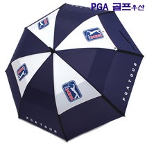 PGA 80 이중방풍 PGA 골프 우산 자동 대형 장우산 경량 골프우산 명품 브랜드우산 튼튼한 우산 남성 여성 골프우산 기념품, 2개