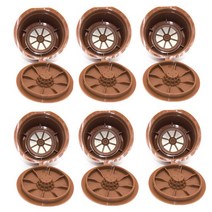 8개 커피 머신 재사용 가능한 캡슐 컵 필터 카페, 03 6PCS_01 For Caffitaly