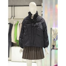 ab.f.z [ab.f.z] 하이넥 떡볶이단추 덕다운 패딩 (AAW4QD03K)