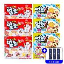 해태 얼초 얼려먹는 초코만들기 36g+동물그리기 52g 2종 묶음행사+사은품, 3세트