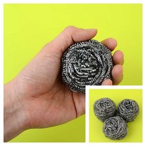 스텐 철수세미 쇠수세미 3개입 쑤세미 은사수세미