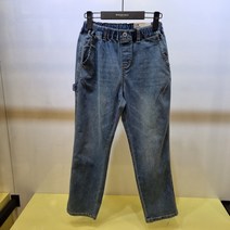 행텐주니어 (부천점)14380-055-603-10 남아 슬림배기핏 밴딩 조거 데님팬츠