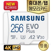 삼성전자 갤럭시 A10 A12 A20 A30 A32 휴대폰메모리 256GB SD카드