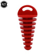 오프로드 바이크 오토바이 배기 파이프 고무 플매트 카펫 러그 머플러 보호기 방수, [01] 빨간