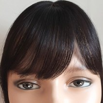 모드홀릭 가름마 보정 3중 불파트 앞머리 인모 부분가발 가발, 가름마 3중 앞머리가발 갈색, 1개