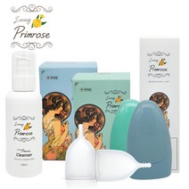 프림로즈 안전생리컵 의료용 실리콘 사용, 스몰(S)