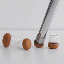 와우홈 밤톨이 의자발커버 의자양말 식탁다리커버 체어슈즈 의자신발 가구패드 캡 8P, L, 원형