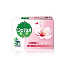 데톨 스킨케어 항균비누, 100g, 1개