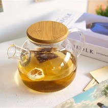 1직화 내열유리 약탕기 물병 주전자 물통 홈 회사 사무실 티포트 워터 디스펜서 SW-07, 직화내열유리물병1600ml