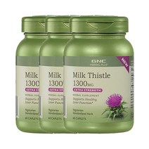 GNC 밀크시슬1300 1300mg 60정 X 3