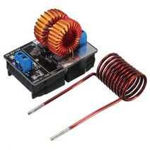 고주파가열기 전문 ZVS 저전압 유도 가열 전원 공급 장치 모듈 코일이있는 5V-12V 120W 보드