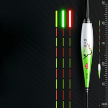 1점등 스마트 전자찌 시인성 좋은 민물 낚시 LED 센서 찌 입질 감지 변색, YD-25 길이 42cm, 부력 3.48g, 입질변색