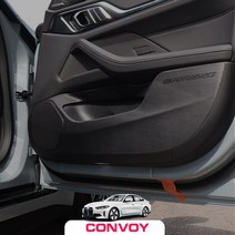 콘보이 가죽 도어커버 BMW 4시리즈 I4 G26 튜닝 용품, 5.가죽범퍼커버, 브라운, BMW I4 (G26)