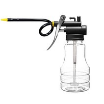 유압실린더 자키 작기 펌프 펀칭기 프레스 유압기 오일 충전 장비 300ML 투명 고압 펌프 윤활유 캔 플라스, 한개옵션0