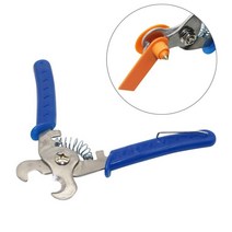 이표장착기 1 pcs 귀 태그 절단 펜치 플라스틱 마크 리무버 소 양 소 염소 돼지 귀 태그 절단 펜치 농장 동물 도구