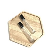 캔들바다 퍼퓸글래스 - 롱 (10ml) #향수용기 (블랙캡 투라인), 200개