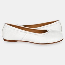 디몬트 22 S/S 마르지엘라 여성 타비 플랫 슈즈(화이트) S58WZ0042 P4717 T1003