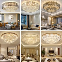 샹제리제 인테리어 호텔 대형 샹들리에 LED 모텔 조명, D2층600mm, 삼색 조명