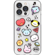 [KF94마스크증정] BT21 미니니 투명 케이스 갤럭시 S21 울트라 / S21 플러스 / S21