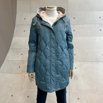 데일리스트 by 인디안 세로 변형 퀄팅 나글란 소매의 후드형 다운 점퍼 MDEKDXW9321 43