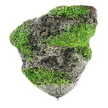 Hewnda Aquarium Decorated - with Suspended Rock - Floating Moss Rock Resin Stone - Fish Tank Decorat, 1, Medium number