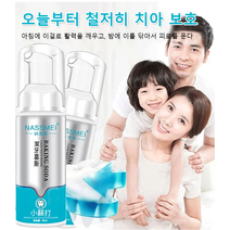 치아미백제 브라이트닝 스케일링 무스치약, 치약*6