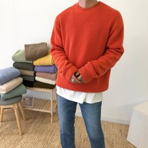 와이샵 / UR 컬러풀 램스울 짜임니트 (15color)