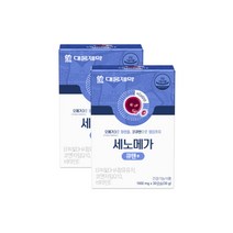 대웅제약 세노메가 오메가3와 코큐텐 큐텐+2박스 2개월분 / 혈행 혈압 동시케어